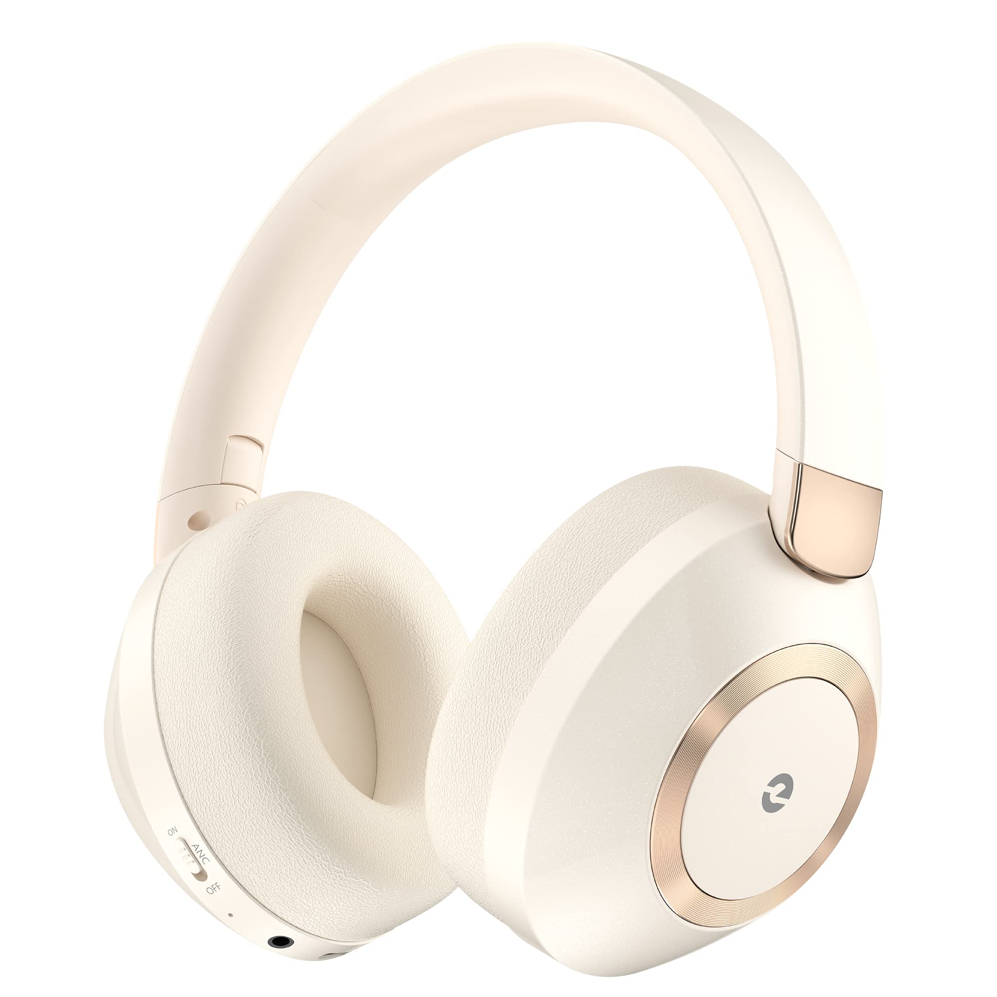 Photo 1 of EAORUL Active Noise Cancelling Headphones, 100H Playtime Headphones Wireless Bluetooth, Bluetooth Headphone with Microphone, Over- Ear Wireless Headphone with Deep Bass for Travel