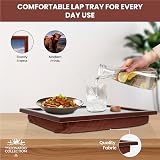 The Leonardo Collection Highland Cow Laptray | Comfortable Bean Bag Tray view 6