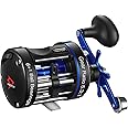 Piscifun Chaos XS Baitcasting Fishing Reel, Reinforced Metal Body Round Baitcaster Reel, Smooth Powerful Saltwater Inshore Surf Trolling Reel, Conventional Reel for Catfish, Musky, Bass, Pike