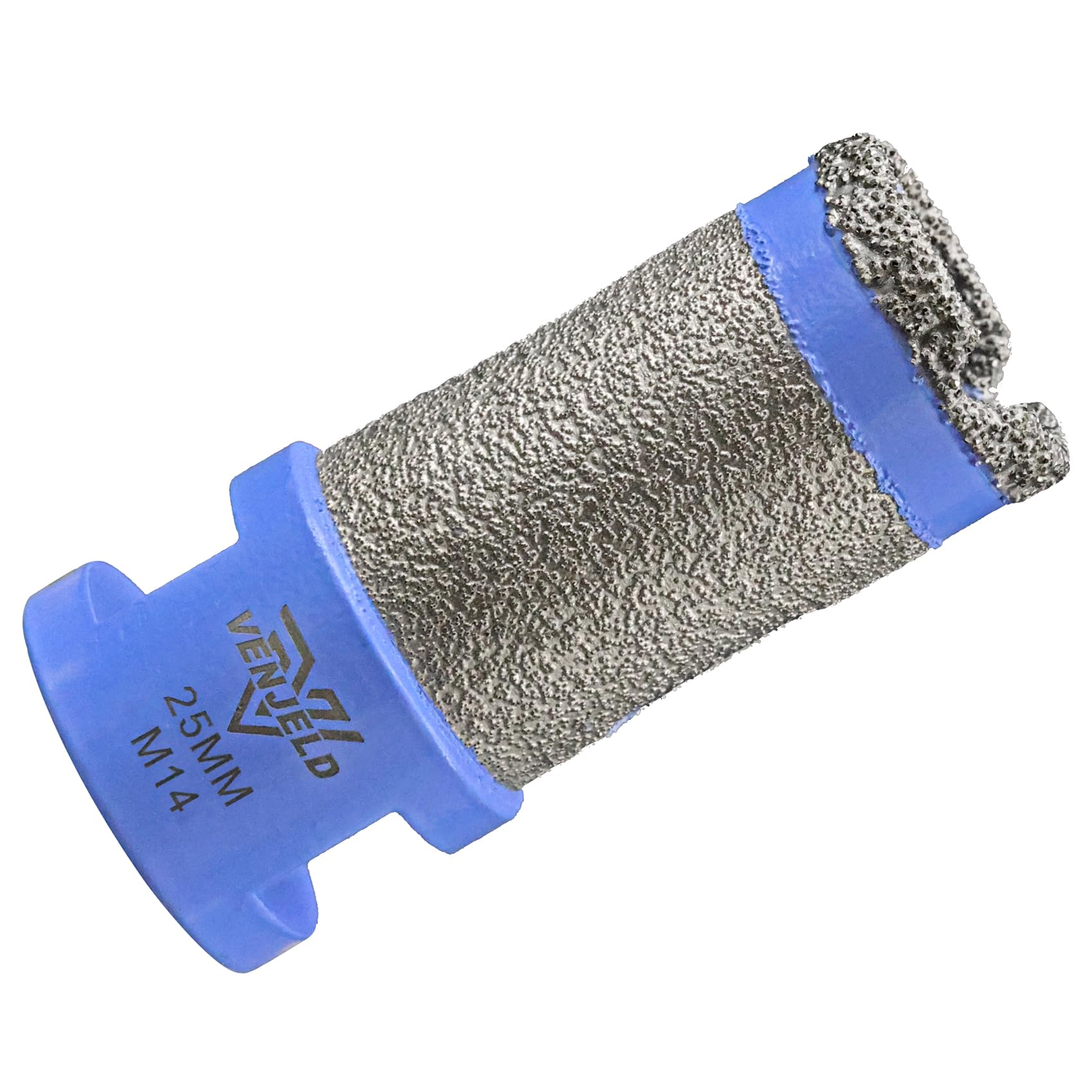 VENJELD Diamond Drilling Milling Bit 25mm Tile Finger Bit with M14 Thread for Drilling Grinding Ceramic Porcelain Tile Marble Artificial Stone Granite