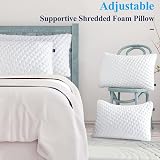 BedStory 4 Pack Memory Foam Pillows 50x75 cm Side Sleeper Cooling Gel view 6
