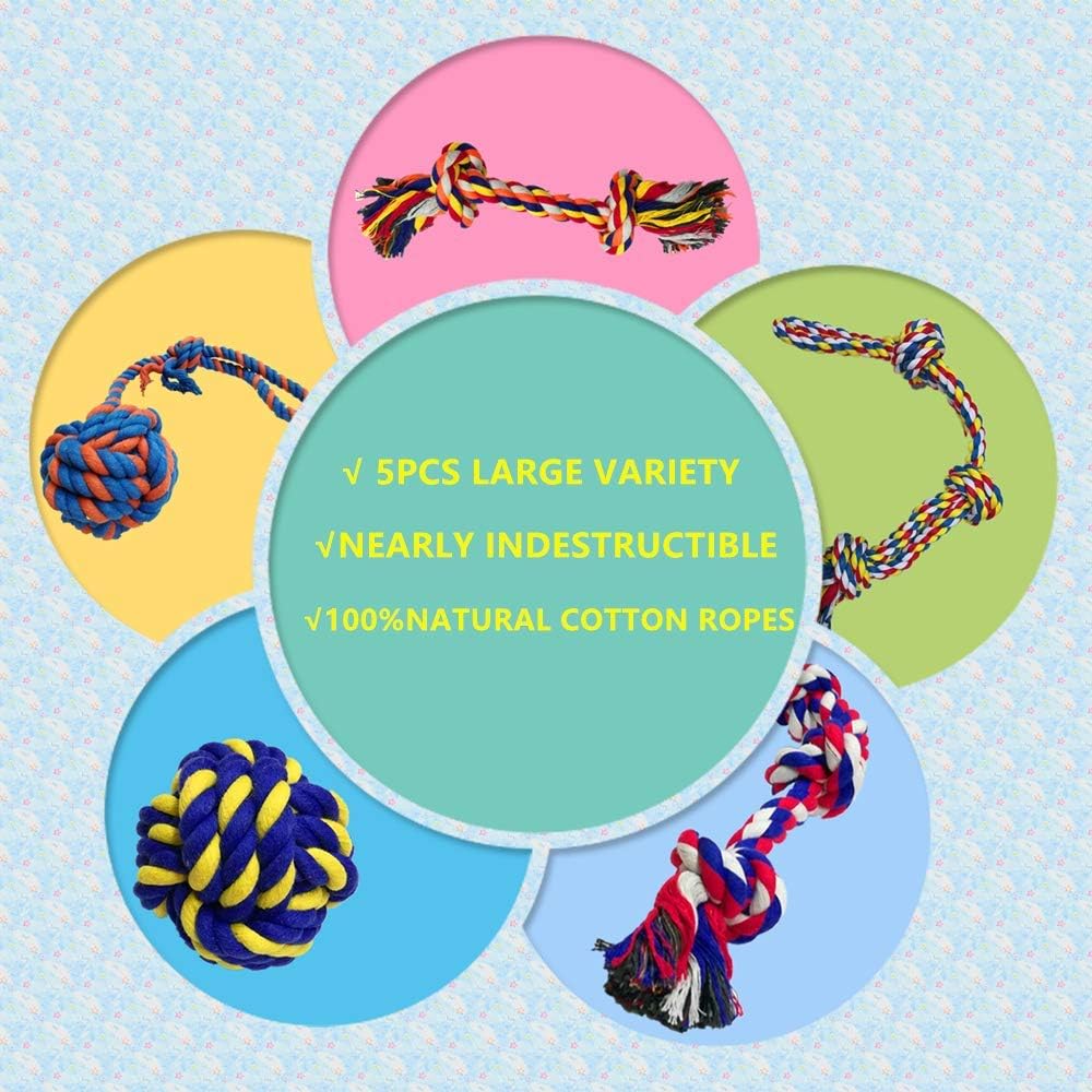 LARGE Dog Rope Toys (Extremely Durable and Strong) For Large And Medium Dog, EXTRA LARGE DOG TOYS For Aggressive CHEWERS - Image 5