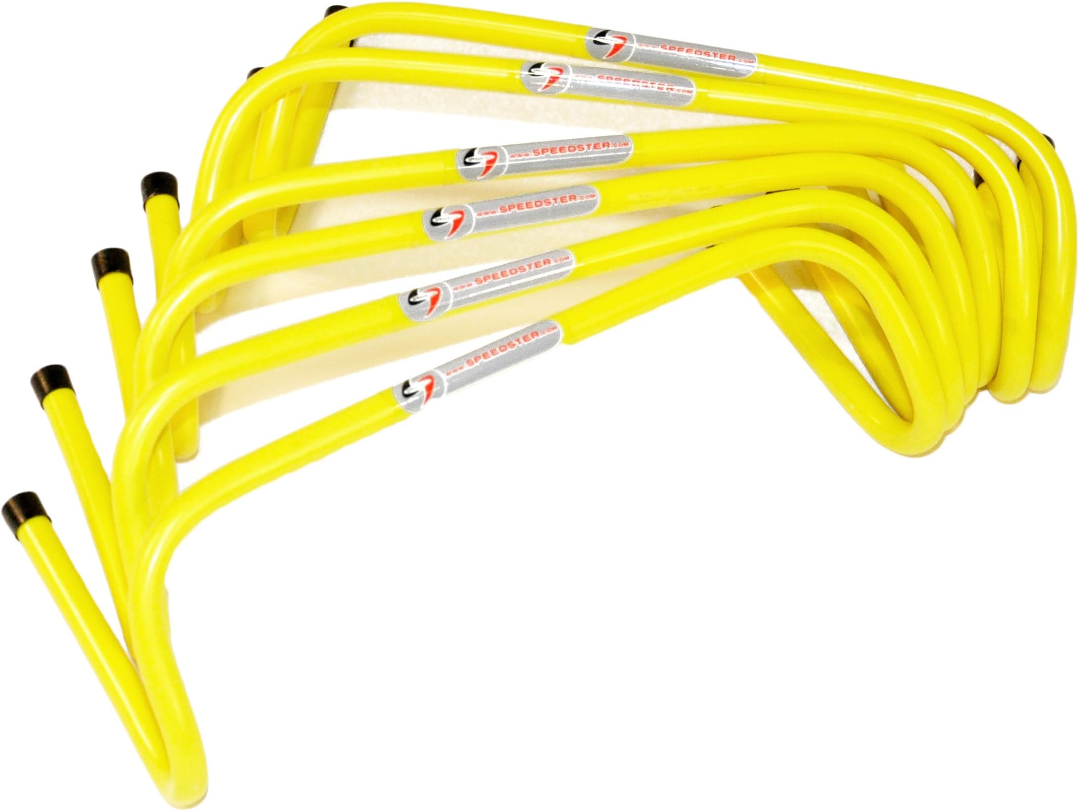 SPEEDSTER 6" Mini Hurdles, 6pk with Carrying Strap - Speed & Agility Training