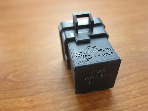 Engine Cooling Fan Motor Relay 56055667AB For Jeep Wrangler (2009-2016) - Replaces 56055667AA, 56046958AA