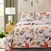 Barefoot Bungalow Willow Quilt Set, King, Off/White,GL-1806BMSK