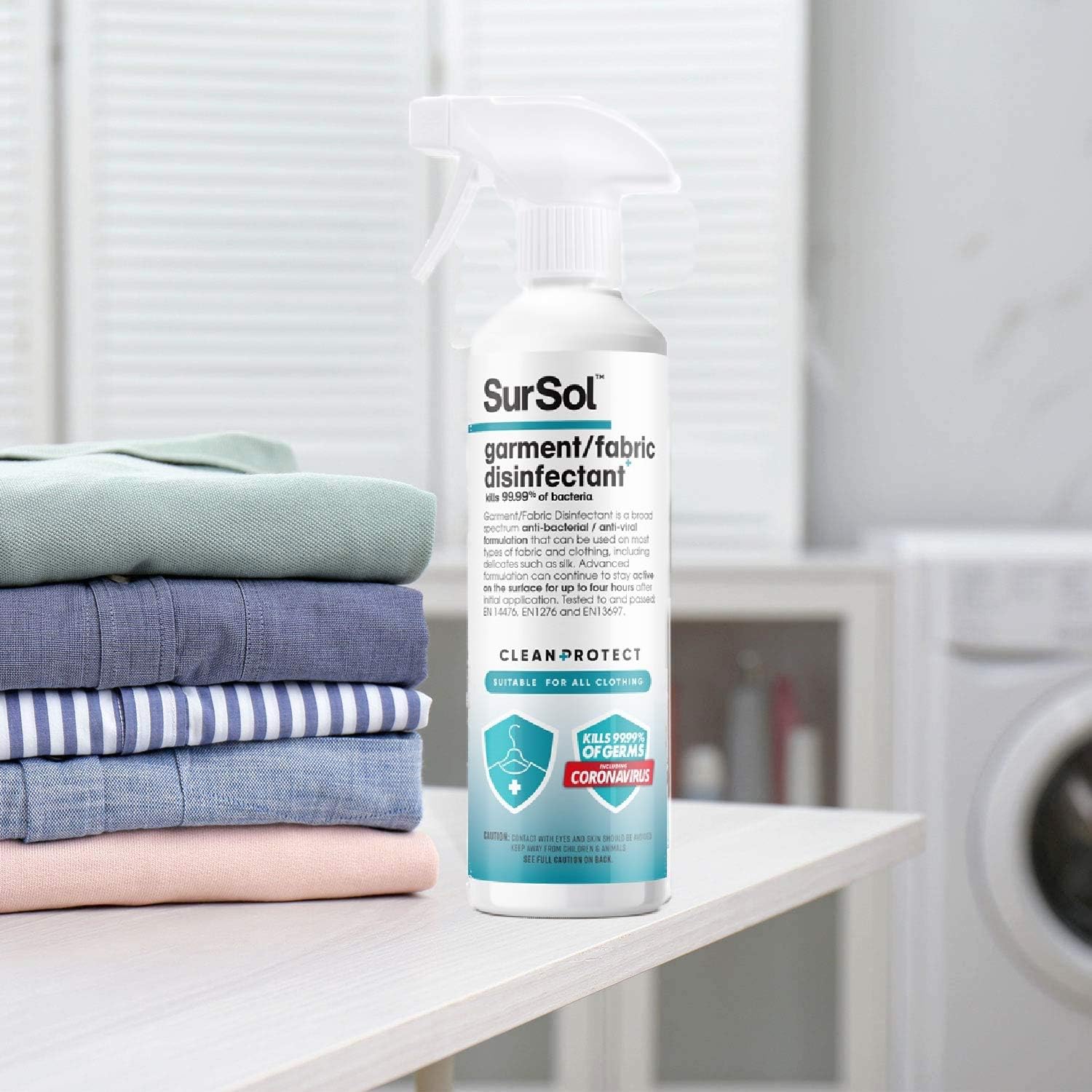 SurSol AlcoholFree Medical Grade Garment Fabric Disinfectant Spray with