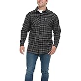 Wrangler Men's Big and Tall Plaid Button Down Shirt
