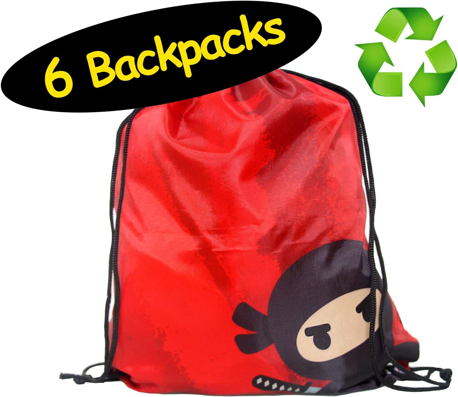 party favor drawstring backpacks