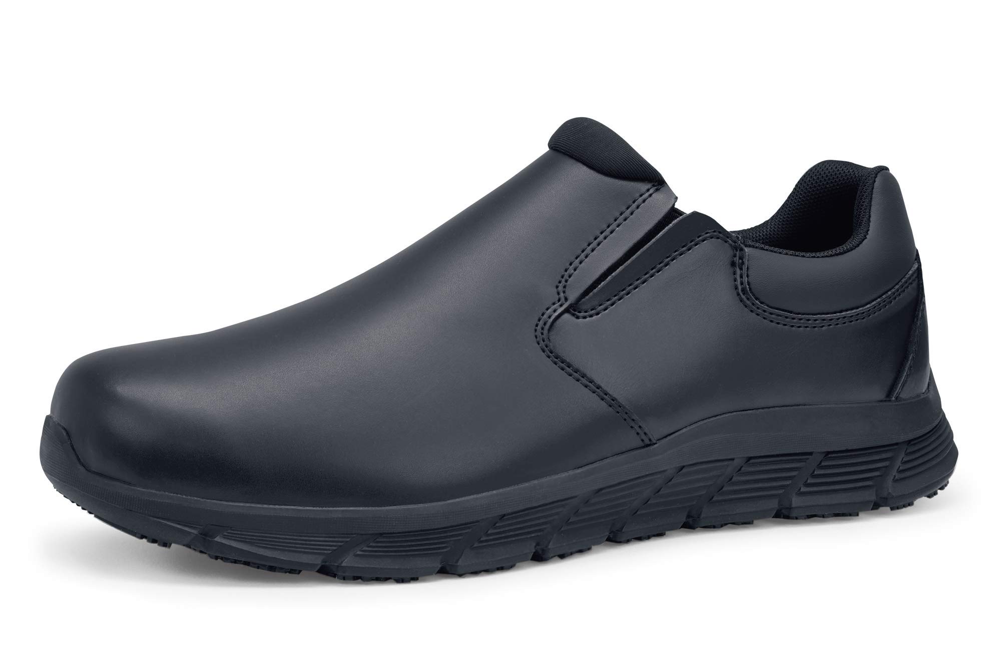 Shoes for Crews Work Shoes Cater II Woman – Stylish and Casual Slip-on Shoes, Secure fit, Slip-Resistant, Water-Repellent, Leather, OB E SR – for Women