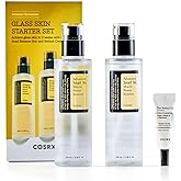 COSRX Glass Skin Starter Set, Amazon Exclusive, Advanced Snail 96% Mucin Power Essence & Retinol 0.1% Cream Mini Sample, Dail