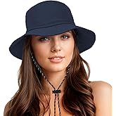 Durio Waterproof Bucket Hats for Woman UPF 50+ Sun Hat UV Protection Packable Rain Hats for Women Lightweight Hiking Hat