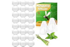 REGUOA 24 Pack Natural Skunk Repellent Outdoor Indoor, Raccoon Skunk Deterrent Lasting Long Protect for Garden, Patio, Yard, Farm, Attic, Pets & Kids Safe