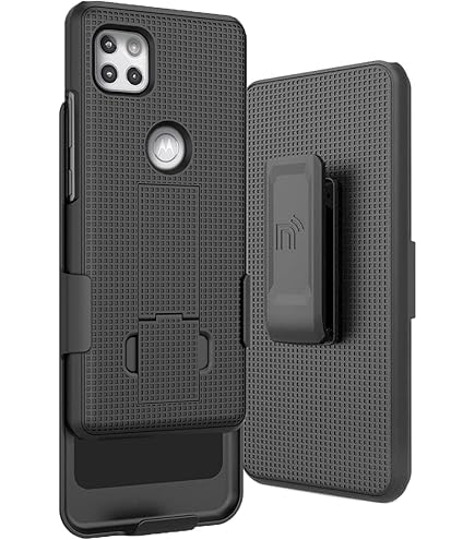 Housse étui Ceinture Universel En Cuir Noir – Pour Motorola Karma Qa1 / MPX200 – NEUF