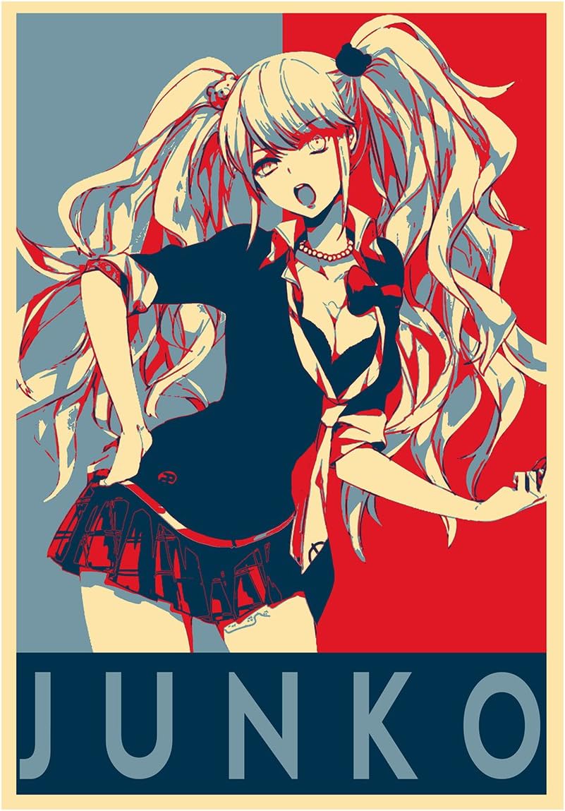 Amazon Co Jp 一般アートポスターダンガンロンパプロパガンダジュンコ フォルマトa3 42x30 Cm ホーム キッチン