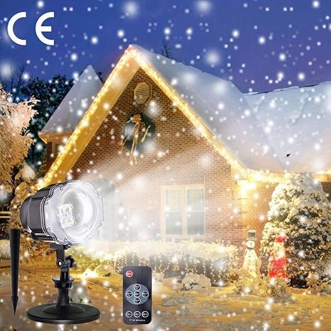 Proiettore Luci Natalizie Amazon.Proiettore Luci Natale Careslong Fiocchi Di Neve Decorativi Spotlight Di Paesaggio Led Riflettore Per Illuminazione Interno Esterno Decorazione Ideale Per Giardino Feste Natale Compleanno Amazon It Illuminazione
