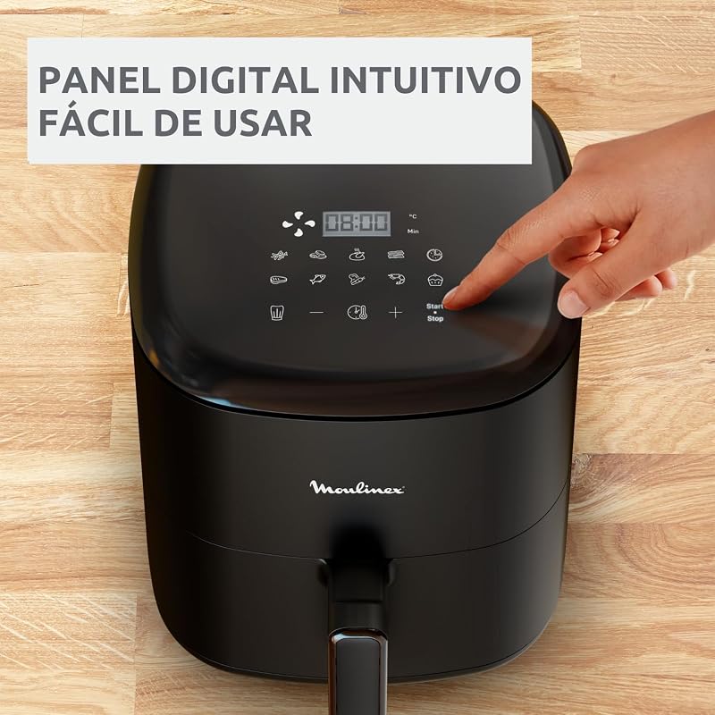 Easy Fry Max 5L, Freidora de aire, Incluye Pinzas