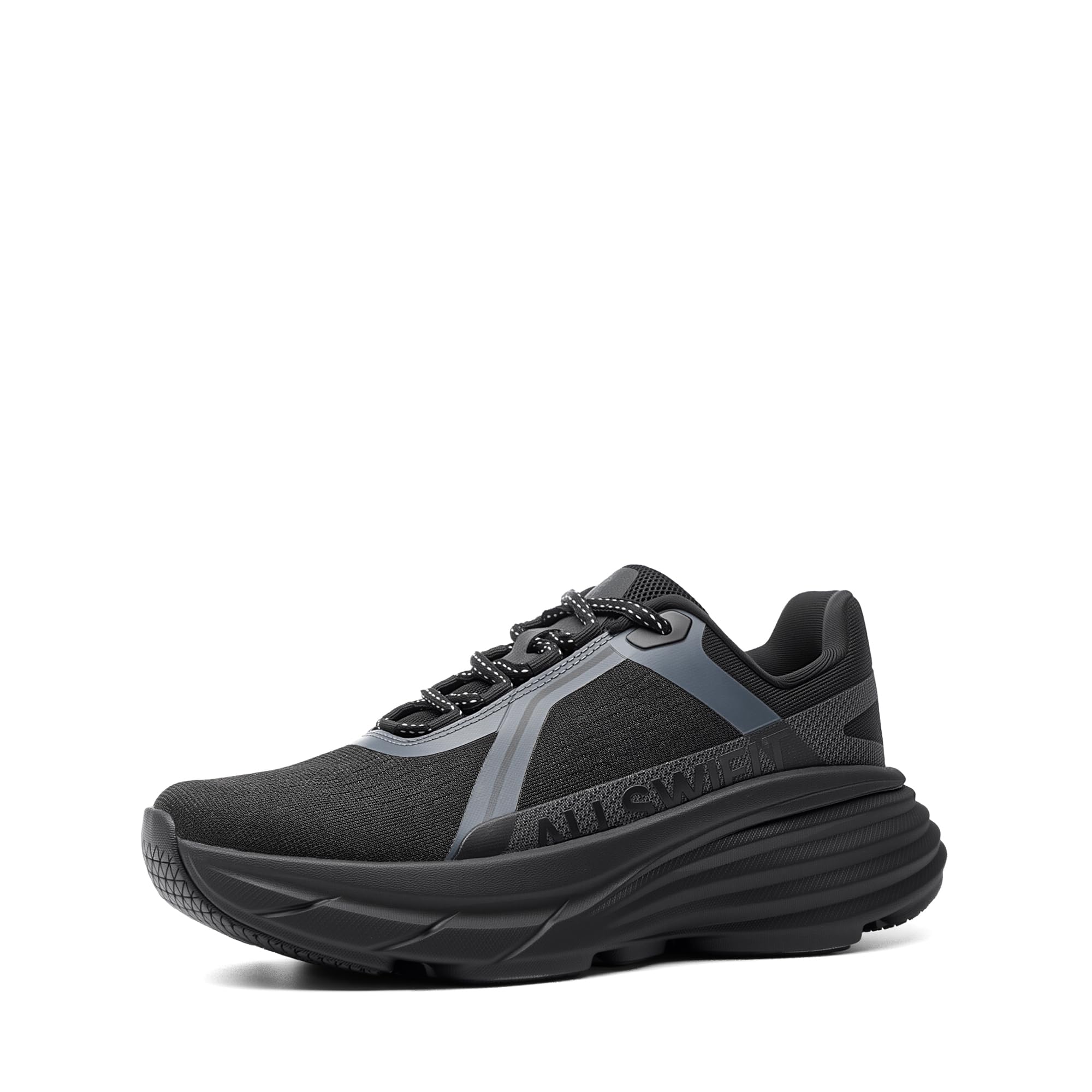 Photo 1 of ALLSWIFIT Women's Cushion Lightweight Walking Running Shoes Tennis Non-Slip Comfortable Jogging Workout Gym Athletic Breathable ActiveAiry Fashion Sneakers,Size 9.5,Black,AWUMRS2513