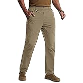 Libin Mens Hiking Pants Lightweight Tactical Cargo Pants Quick Dry Water Resistant Stretchy Straight Leg Travel Trousers