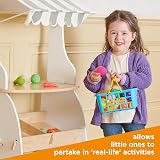 Casdon Fruit & Veg Assorted Toy Basket with 21 Pieces for Children 2+ view 4