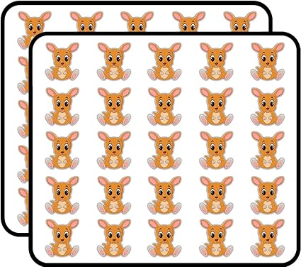 Amazon Com Cute Kangaroo Cartoon Animal Art Decor Sticker For Scrapbooking Calendars Arts Kids Diy Crafts Album Bullet Journals 50 Pack amazon com