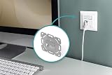 DIGITUS 2 Port Keystone Module Socket 45 Degree Angled Designable Grey view 5
