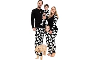 Owlivia Christmas Halloween Pajamas for Family, Organic Cotton Holiday Pjs Matching Sets