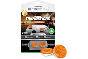 KontrolFreek Omni for Xbox One and Xbox Series X Controller | Performance Thumbsticks | 2 Low-Rise Concave | Orange/White