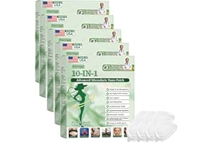 GLORENDA Moringa 10-in-1 Nano Microdarts Patch, 2026 New GLORENDA Moringa Patch, Natural Skin Care Patchs for Women and Men, 