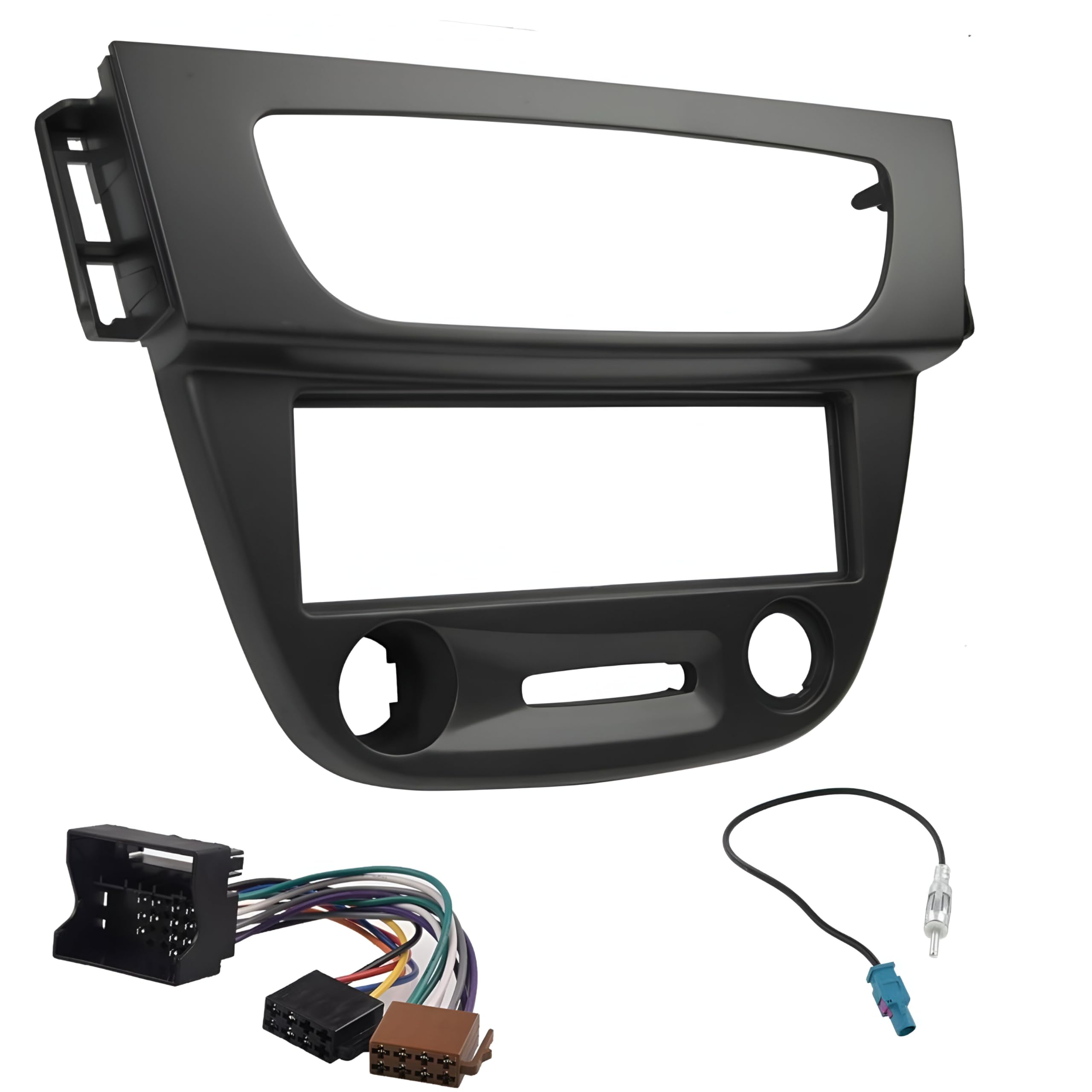 Sound-way 1 DIN Car Radio Installation Kit ISO Adaptor for Renault Megane III 2009