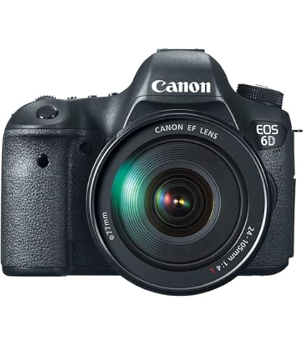 3,909ショット！ Canon EOS 6D Wi-Fi キャノン #8884 Amazon.com : Canon EOS 6D Mark II DSLR Camera with 24-105mm f/4L