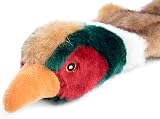 Petface Luxury Multi Squeak Pheasant Dog Toy view 2