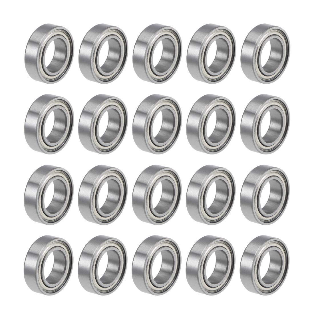 uxcell MR148ZZ Deep Groove Ball Bearings 8mm Inner Dia 14mm OD 4mm Bore
