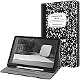 Fintie Case for Samsung Galaxy Tab S6 Lite 10.4 Inch 2024/2022/2020 with S Pen Holder, Multi-Angle Viewing Soft TPU Back Cover with Pocket Auto Wake/Sleep, Composition