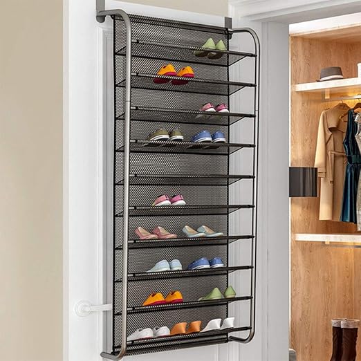 SDFJKO36 Par para Colgar en la Puerta Estante para Zapatos Organizador