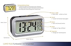 TFA Dostmann Lumio Radio Alarm