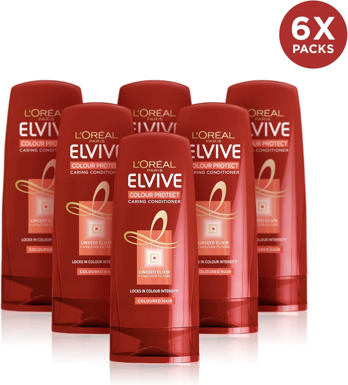 L'Oreal Elvive Colour Protect Conditioner for Coloured Hair 400ml Pack