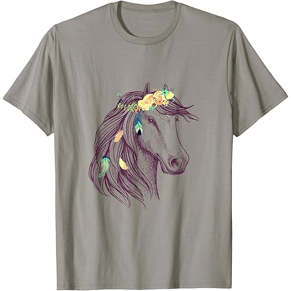 Amazon.com: Horse Womens Graphic - Horse For Girls T-Shirt