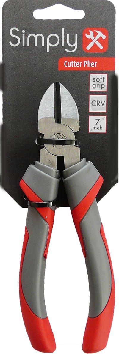 Simply Tools CUTP7 7 Inch Cutter Pliers Chrome Vanadium Matte Finish
