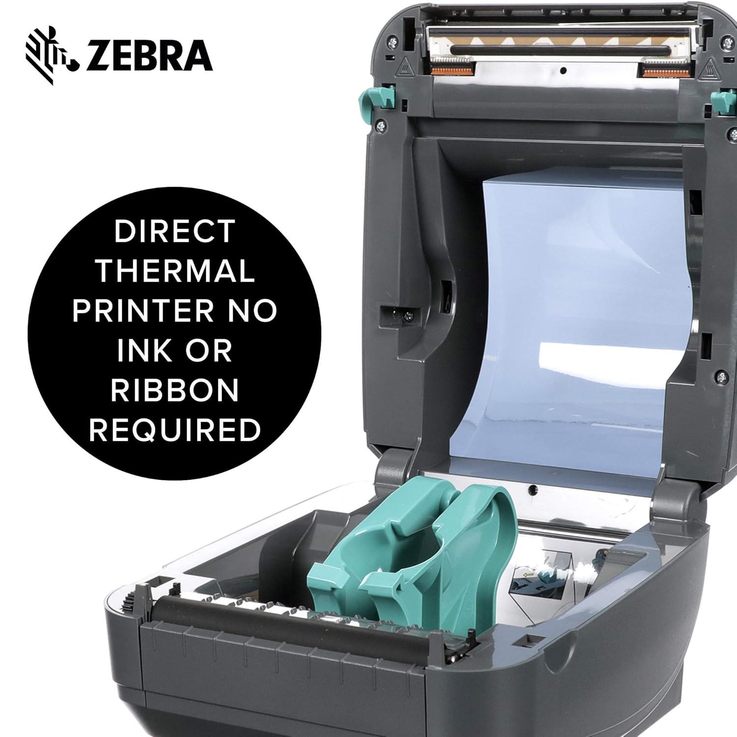 Zebra GK420d Direct Thermal Desktop Printer Print Width of 4 in USB and Ethernet Port Connectivity GK42-202210-000: Industrial & Scientific