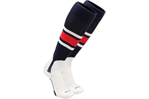 TCK Baseball Stirrup Socks with Stripes
