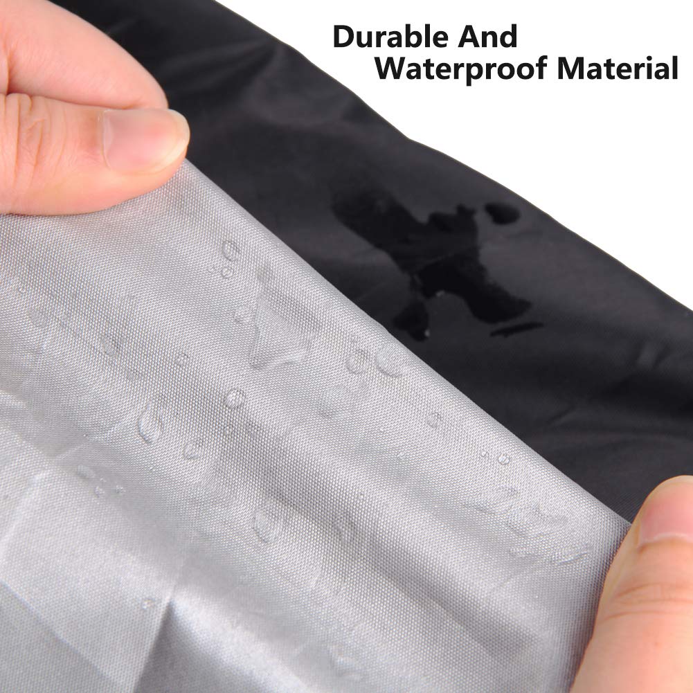 Bike Bicycle Cover Waterproof Outdoor Motorcycle Covers XL XXL for 2/3 Bikes Dust Rain Wind Snow Proof Lock Hole for Mountain Road Electric Bike