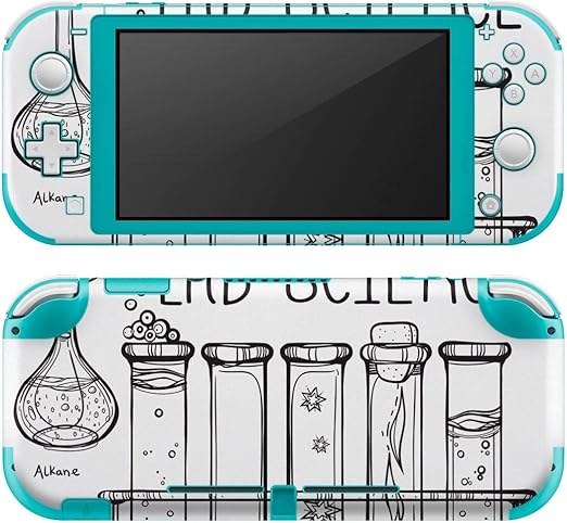 Amazon Co Jp Igsticker Nintendo Switch Lite 専用 デザインスキンシール 全面 任天堂 スイッチ ライト 専用 ゲーム機 カバー アクセサリー フィルム ステッカー エアフリー 研究 英語 イラスト Video Game Video Game ゲーム