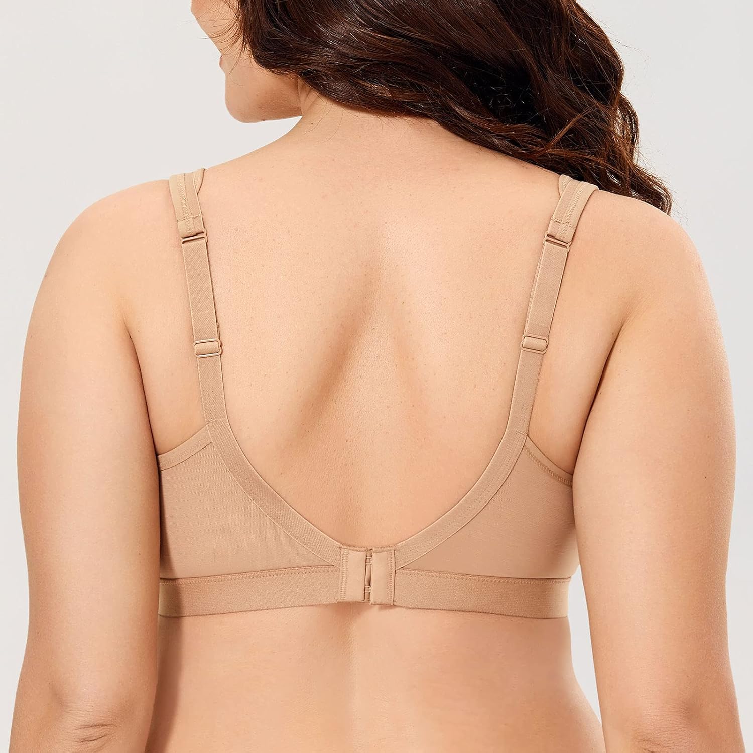 Gratlin Women's Plus Size Support Wireless Cotton Maternity Nursing Bra Comfort Breastfeeding at  Women’s Clothing store