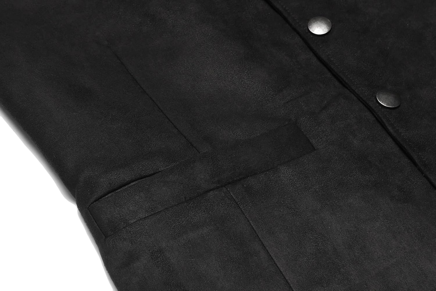 COOFANDY Men's Suede Leather Suit Vest Casual Western Vest Jacket Slim Fit Vest Waistcoat at  Men’s Clothing store