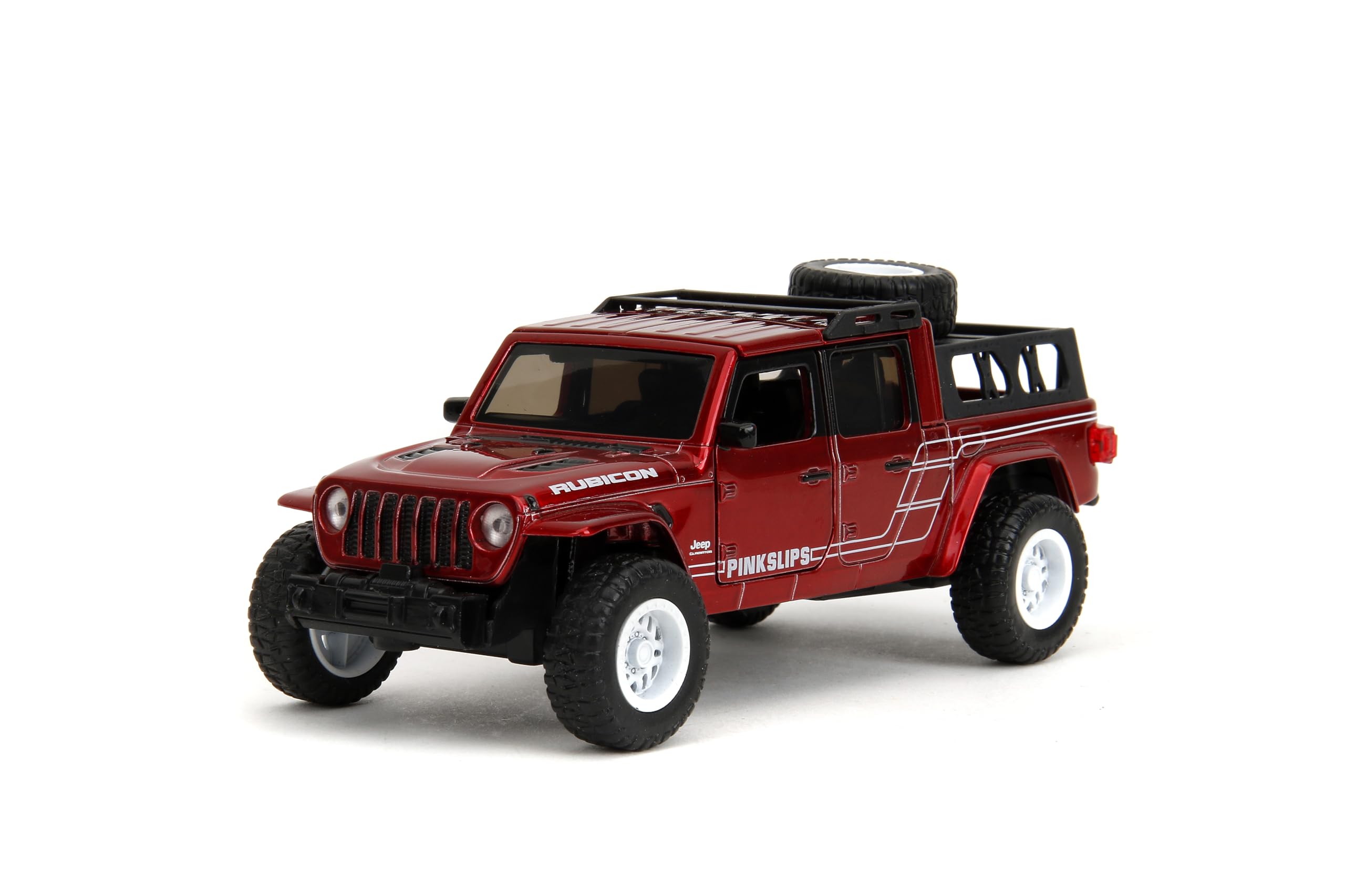 Jada Pink Slips 1:32 Jeep Gladiator Die-Cast Car, Toys for Kids and Adults