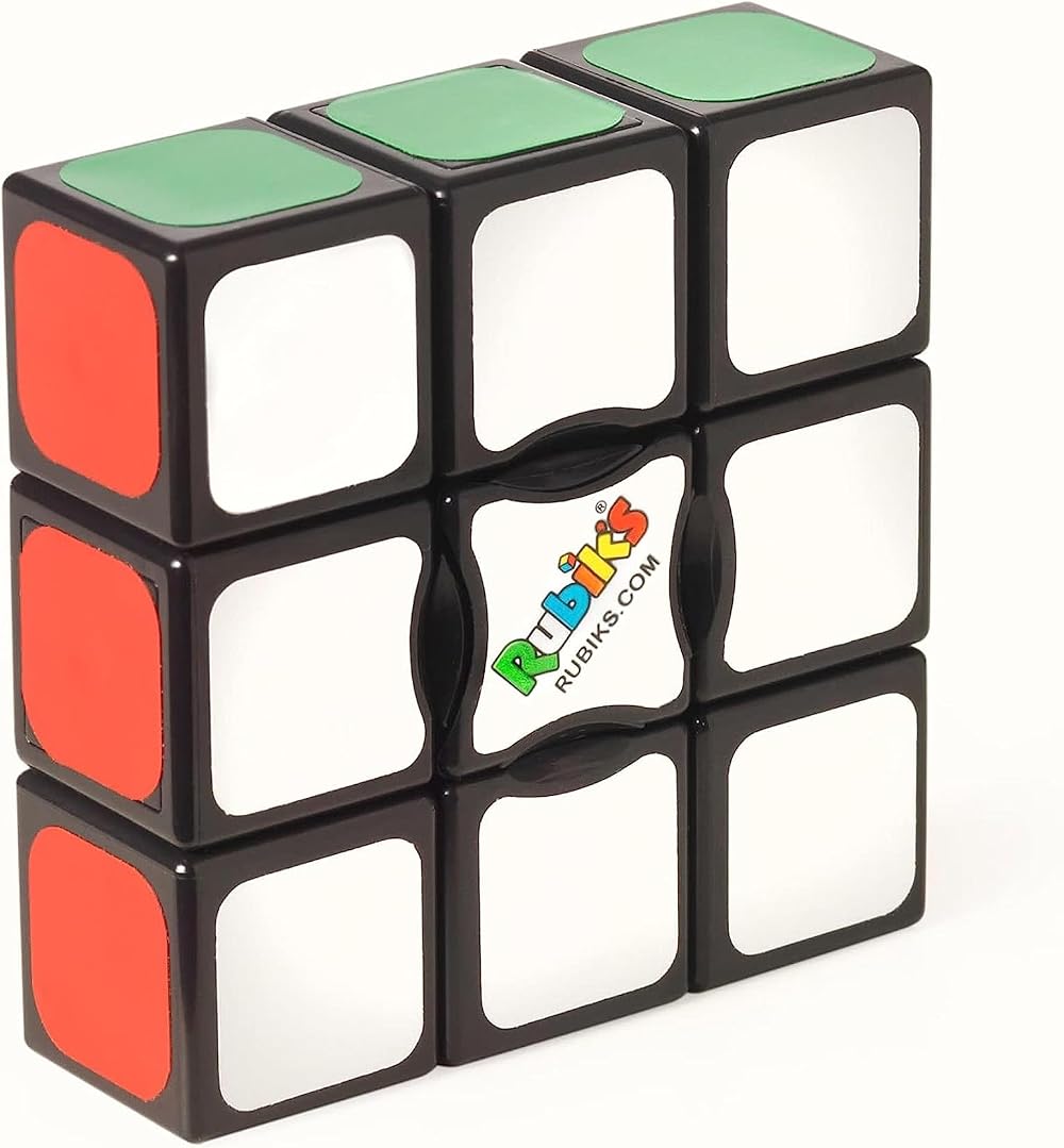 Rubik’s Edge 3x3x1 Cube for Beginners – One-Layer Puzzle Toy by Rubik’s