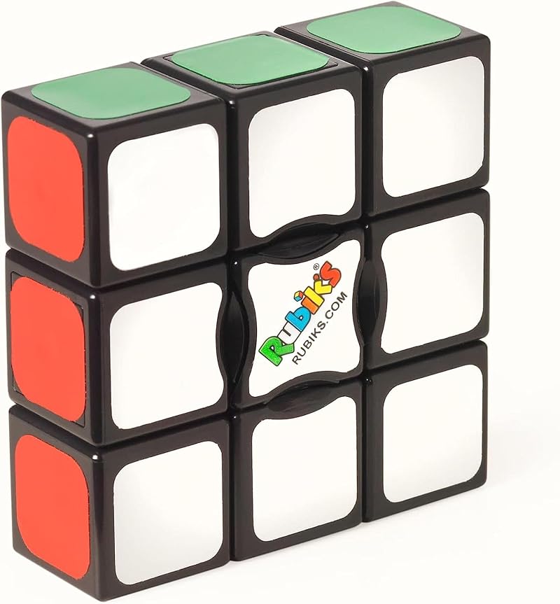 Rubik’s Edge 3x3x1 Cube for Beginners – One-Layer Puzzle Toy by Rubik’s