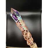 Merlin's Realm Rainbow Prism Oak Magic Wand