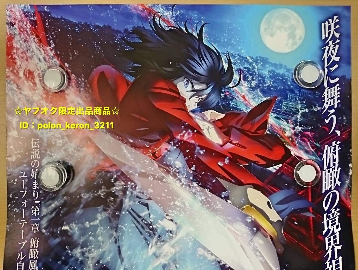 Amazon 筒代 物 未劇場 空の境界 俯瞰風景 3d 店頭用 B2サイズ ポスターグッズ 奈須きのこ アニメ アニメ 萌えグッズ 通販