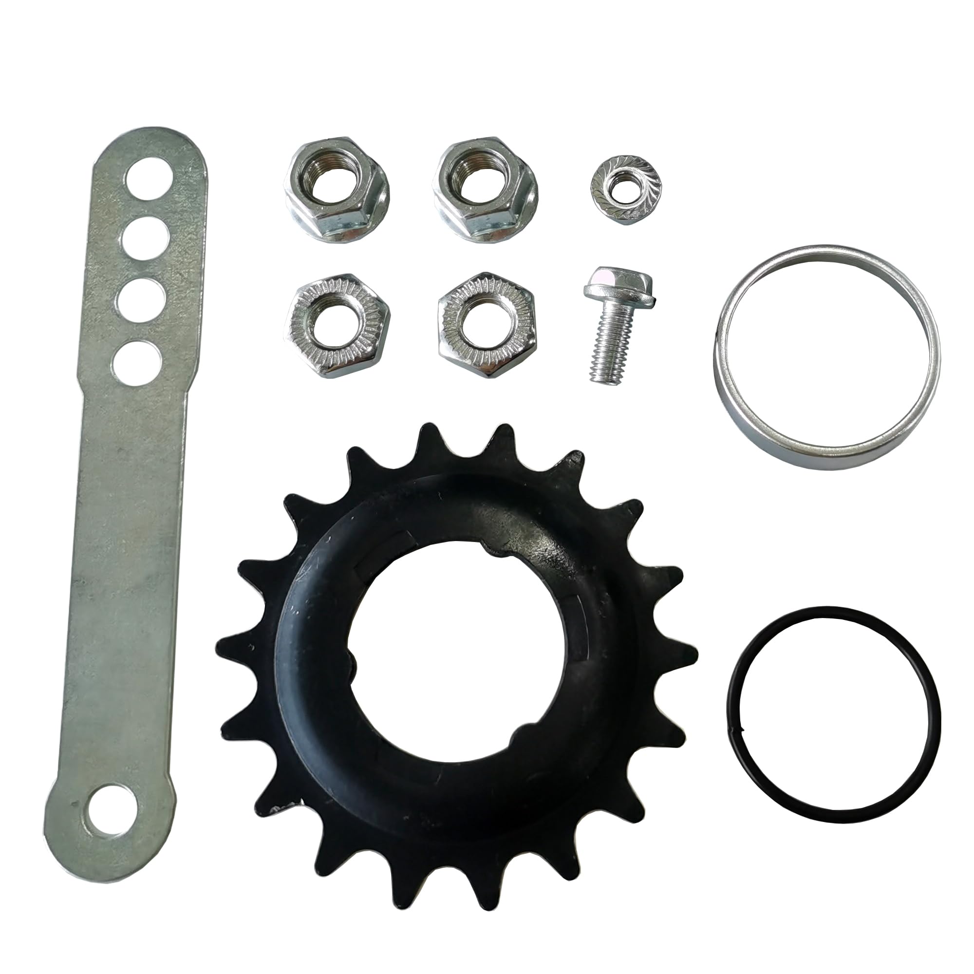 Photo 1 of DONSP1986 Bicycle Coaster Brake Hub Sprocket Kit/Bike Brake Rear Hub,(Silver 18T Kit)